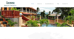 Desktop Screenshot of leonorbeach.com